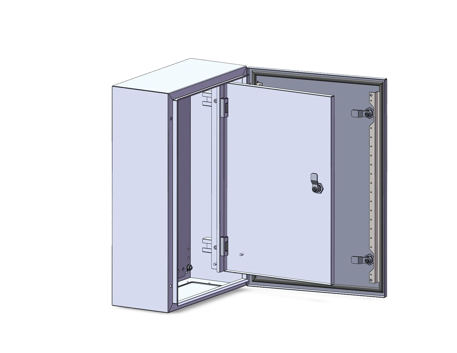 Wall Mounted Enclosure with Inner Door Wall Mounted Enclosure with Inner Door